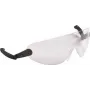 3M Hard Hat Integrated Safety Glasses, Clear, V9C, Black, Transparent