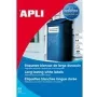 Self-adhesive printer label APLI 12112 4.57x2.12 cm 960 labels