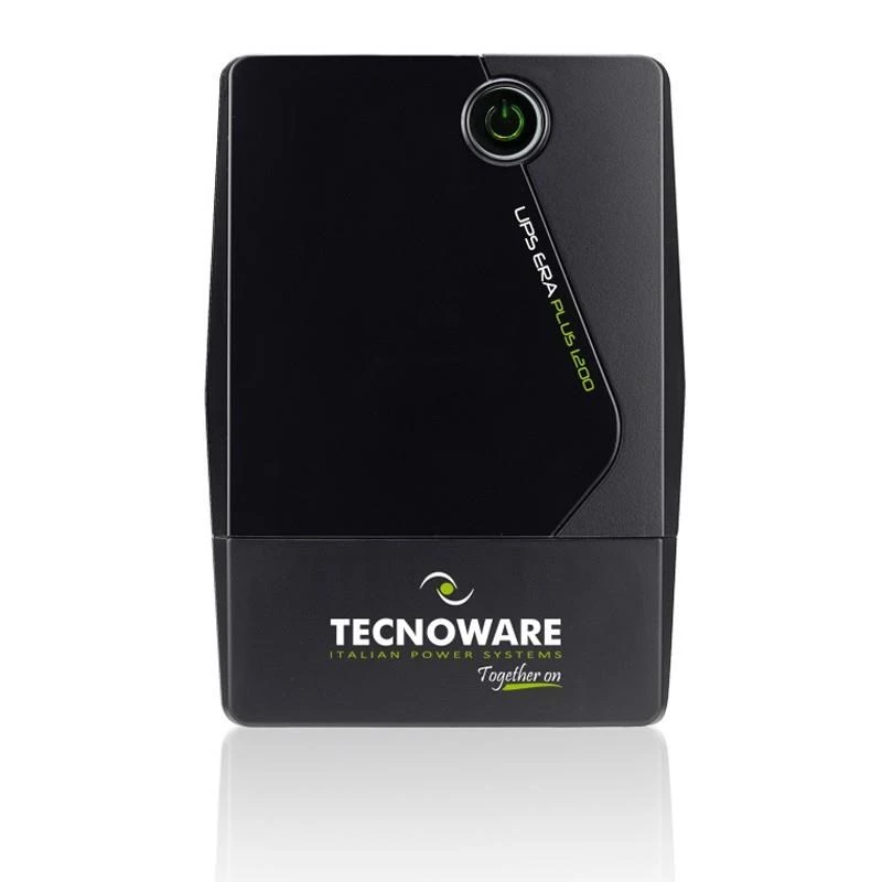 Tecnoware Era Plus 1600 FGCERAPL1602SCH Line-Interactive UPS, 1600 VA / 1200 W, Sinewave, Schuko, 12V 11Ah Battery