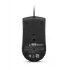 Wired USB-A mouse Lenovo 120 — Black, ambidextrous, 1600 DPI, 3 buttons, 1.5 m cable