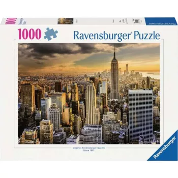 Jigsaw Puzzle Ravensburger Great New York 1000 pieces, adult puzzle, 1000 pcs