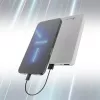 Power bank Extralink EPB-078W 10000 mAh White, USB-C, 10 W output, charges up to 2 devices