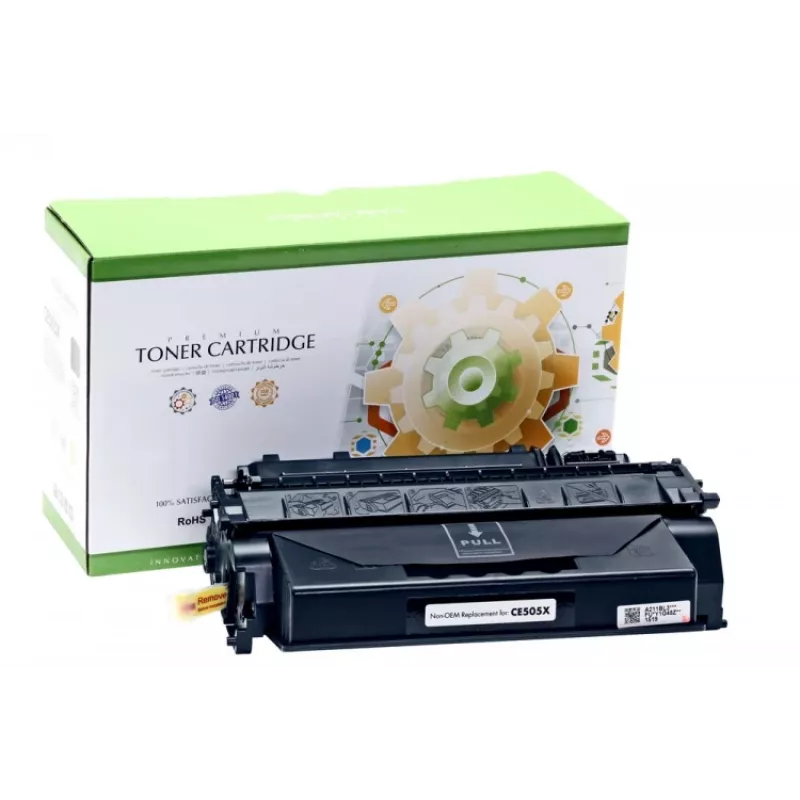 Compatible Static-Control Hewlett-Packard CE505X/ CRG 719H Universal Black, high yield, 6900 p.