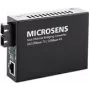 MICROSENS Fast Ethernet Bridging Converter MS400210 - Media Converter - 100Mb LAN - 10Base-T, 100Base-FX, 100Base-TX - RJ-45 / SC multi-mode - to 2 km - 1310 nm (MS400210)