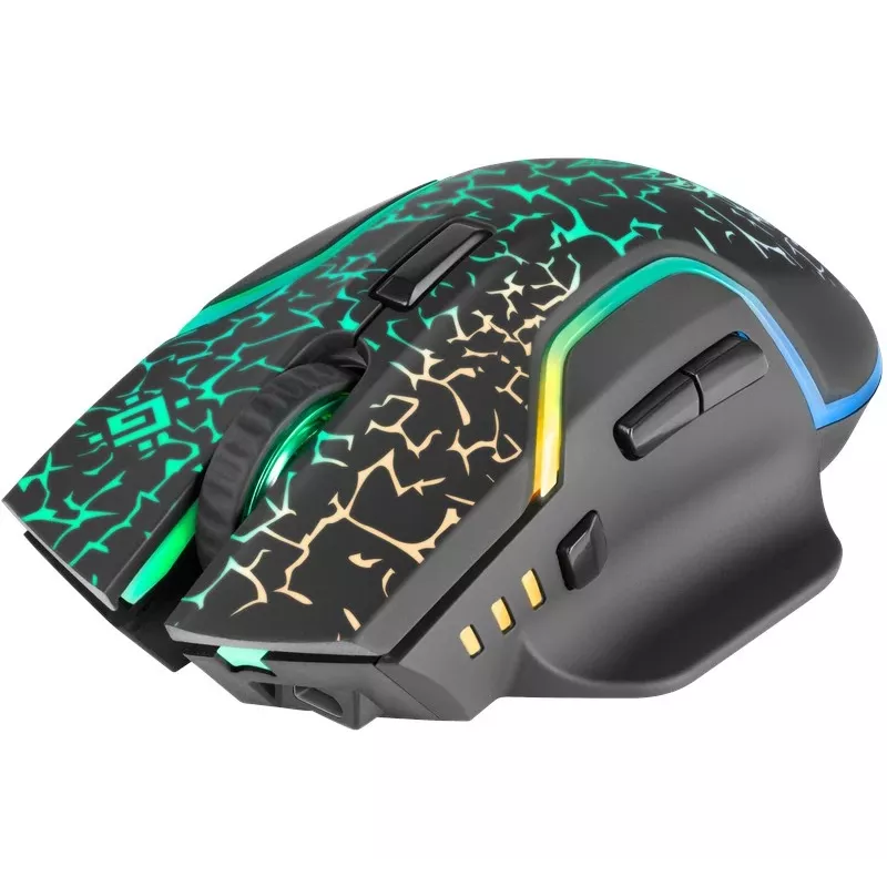 Defender Oneshot GM-067 Mouse Gaming Right-hand RF Wireless + USB Type