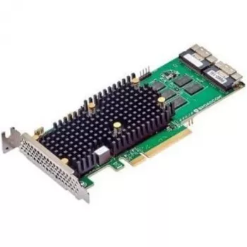 Broadcom MegaRAID 9660-16i - Storage Controller (RAID) - 16 Ports/Channel - SATA 6Gb/s / SAS 24Gb/s / PCIe 4,0 (NVMe) - RAID 0, 1, 10, 5, 50, 6, 60 - PCIe 4,0 x8 (05-50107-00)