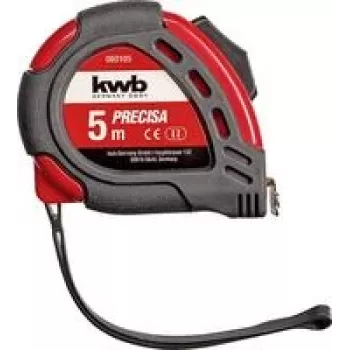 Measuring Tape KWB PRECISA BANDMASS 5 m — KWB 060105, 5m length, retractable