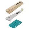 Flooring tool Wolfcraft 6975000 for laminate and parquet, grey, pack of 3