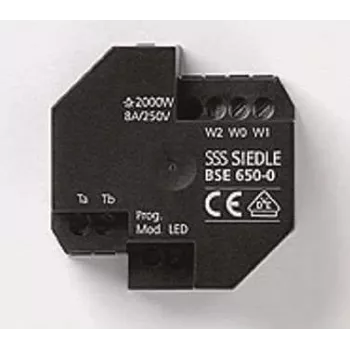 Siedle BSE 650-02 Bus-Schalt-Einheit Black (200031950-02)