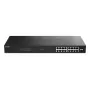 D-Link 18-Port Gigabit Unmanaged PoE Switch DGS-1018P/E — 16 x Gigabit RJ-45, PoE (IEEE 802.3af/at), 36 Gbit/s switching capacity