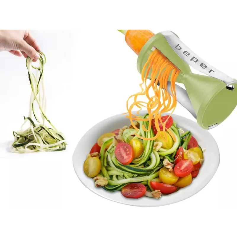 Manual Slicer Beper MD.236 Green ABS Stainless Steel