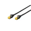 Network Cable Digitus CAT 6A S/FTP RJ-45 7m Black