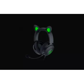 Razer Wired, Over-Ear, Black, Gaming Headset, Kraken V2 Pro, Kitty Edition
