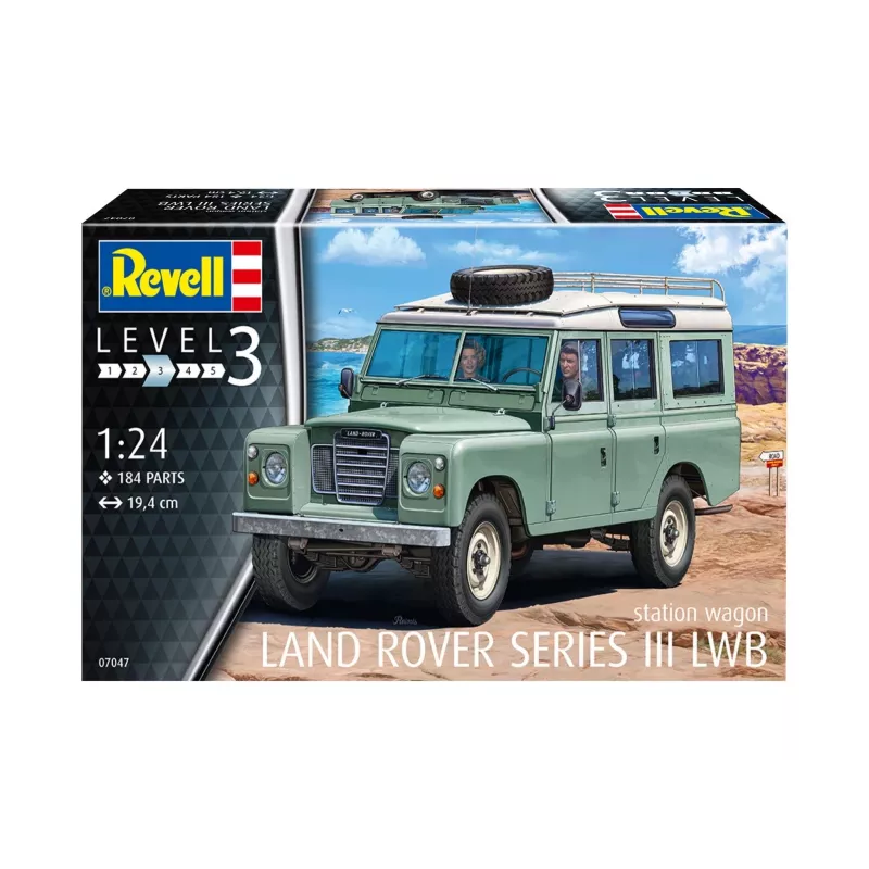 Plastic model Land Rover Series III