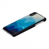 Phone case iKins for iPhone XS Max — blue lake black finish