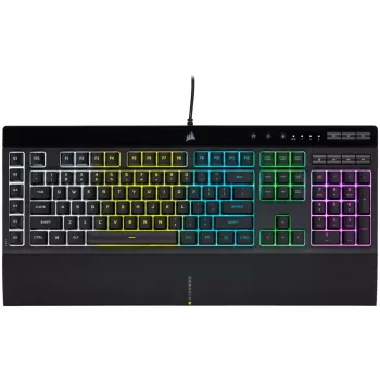Corsair K55 RGB PRO keyboard Gaming USB QWERTZ German Black