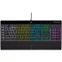 Corsair K55 RGB PRO keyboard Gaming USB QWERTZ German Black