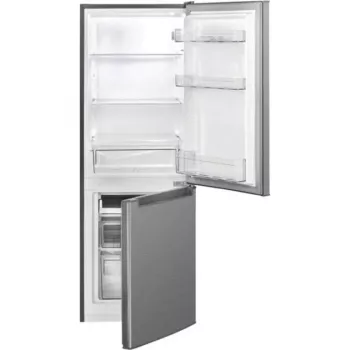 Freestanding fridge BOMANN KG 7359, 173 L (121 L fridge + 52 L freezer), stainless steel, C energy