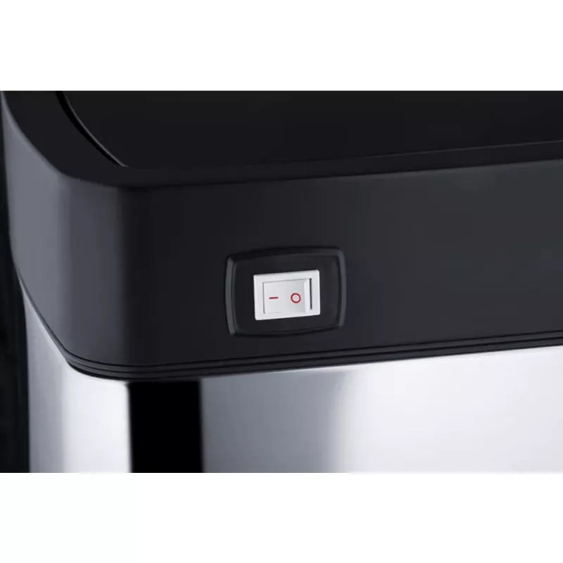 Non-contact stainless steel waste bin LT8044