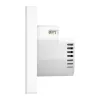 Wall-mounted WiFi Touch Light Switch Avatto TS20-EU-W2 — 2-gang, white