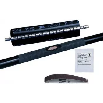 3M HDCW-55/15-250, Heat shrink tube, Black, 25 cm, 6.8 cm, 1 pc(s), 1.5 cm
