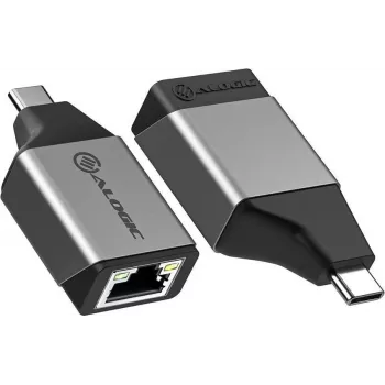 ALOGIC Ultra Mini - Network Adapter - USB-C 3,2 Gen 1 - Gigabit Ethernet x 1 - Space-Grey (ULCGEMN-SGR)