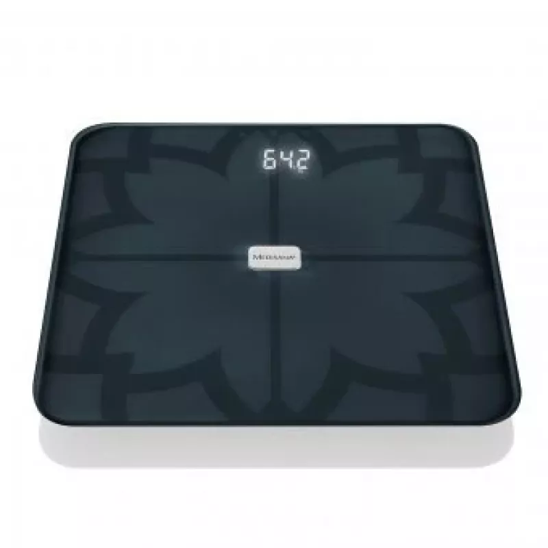 Medisana BS 450 Body Analysis Scale, Max 180kg, Black, Bluetooth, ITO Sensors (40510)