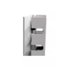 ALL-S0002115, Cable management panel, grey, 22U, 48.3 cm 19 inch, 960 mm