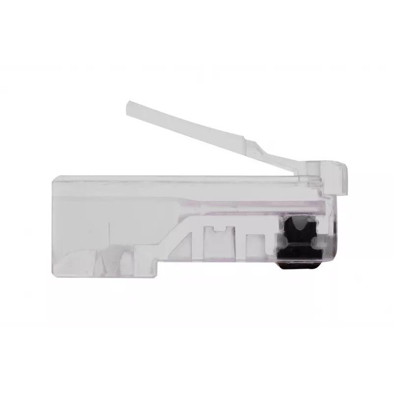 RJ45 plug GEMBIRD PLUG3UP6/100, Cat5, straight male, translucent, gold contacts, pack 100