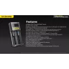 Battery Charger Nitecore Ci12 Universal USB charger for Li‑Ion, NiCd, NiMH, 3A input 5/9/12V, plastic casing