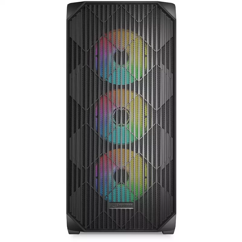 Sharkoon AK3 RGB Midi Tower Black