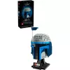 Collectible LEGO Star Wars helmet accessory Jango Fett 75408 — 616 pieces, 210×120×110 mm display model