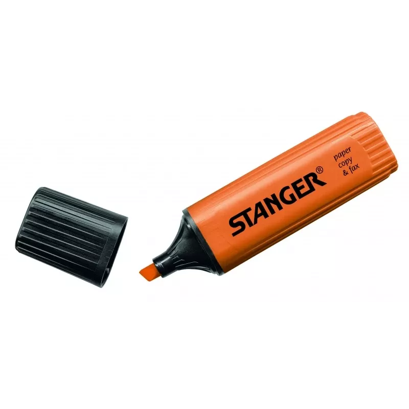 STANGER highlighter, 1-5 mm, orange, 1 pcs. 180002000