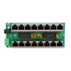 PoE Injector Extralink Gigabit 8 Port 1000Mb/s RJ45 Mode B