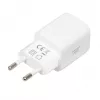 USB charger IBOX ILUC42W 42W (33W max), 1×USB-C PD3.0, 1×USB-A QC3.0, 100–240V, white