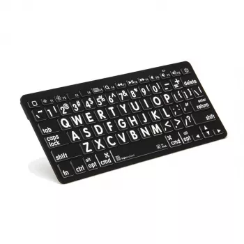 Keyboard Logickeyboard LKB-LPWB-BTON-DE Universal Bluetooth QWERTZ German Black
