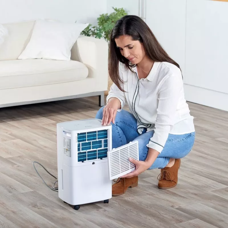 Dehumidifier Taurus DH1201 — 2.5 L tank, 90 m³/h, 210 W, 43 dB, R290
