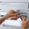 Leifheit 25703 paper towel holder Wall-mounted paper towel holder Grey, White