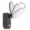 Wall Light MACLEAN MCE367 LED with PIR Sensor, outdoor LED wall lamp with motion detector
