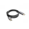 Displayport(M)-HDMI(M) cable 1M 4K black and silver