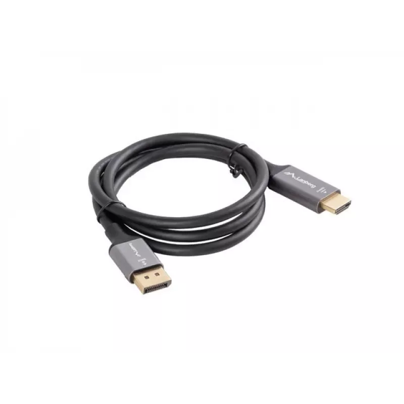 Displayport(M)-HDMI(M) cable 1M 4K black and silver