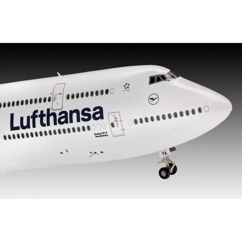 Airplane Revell Boeing 747-8 Lufthansa New Livery