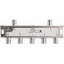 Triax SCS 6 - Kabelsplitter - 75 Ohm - 5 - 2400 MHz - Silver - White - Female/Female - 16,5 dB (349826)