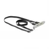 Slot Bracket DeLOCK 89935 with 2 x USB Type-C Ports