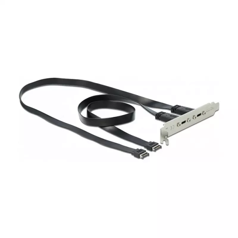 Slot Bracket DeLOCK 89935 with 2 x USB Type-C Ports
