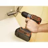 Drill Black & Decker ASD18K-QW, Keyless, 1.5 Ah, Black/Orange