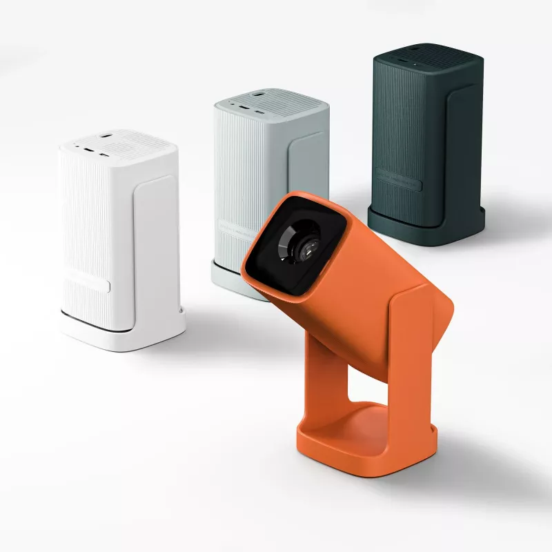 Projector WANBO Cube 1 (orange) — compact portable LED projector, model CUBE1CANYON