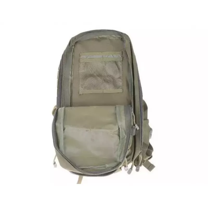 Tactical backpack GFC Assault Pack GFT Olive Green GFT-20-008352, 25 L, nylon, laser-cut, 450×210×200 mm