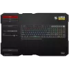 iBOX Aurora K-6 IKGMK6 Mechanical Low-Profile Gaming Keyboard, Wired + RF Wireless + Bluetooth, KRGD Red switches, LED backlight, QWERTY English, Black