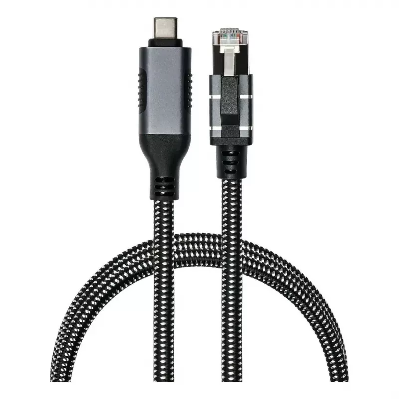 Good Connections Ethernet-Cable USB-C RJ45, Anthracite, 1,5m